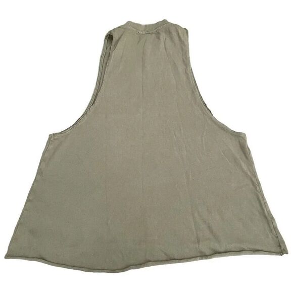 Urban Outfitters Over & Under Olive Green Sleeveless Women’s Oversized S # 1116 - Picture 5 of 10